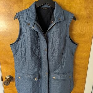 Barbour Women's Navy Quilted Vest